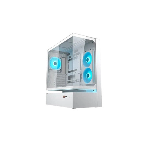 Cougar CFV235 Floating Ventilation Mid Tower Gaming Casing  White - 1
