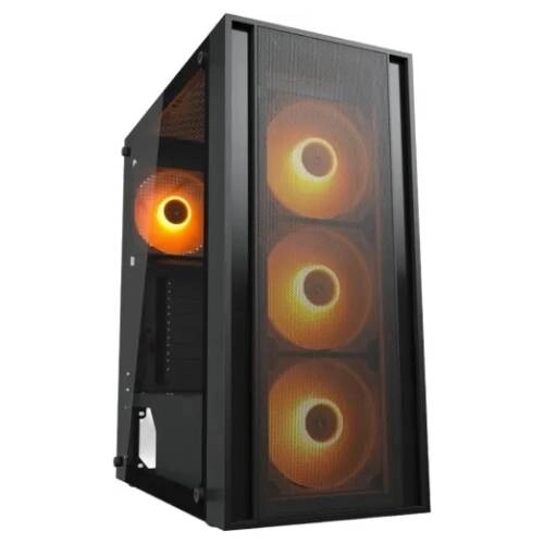 Cougar MX160 ARGB Mid Tower Black Gaming Casing