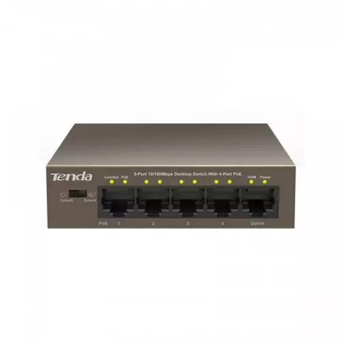 Tenda TEF1105P 5-Port with 4-Port PoE Switch