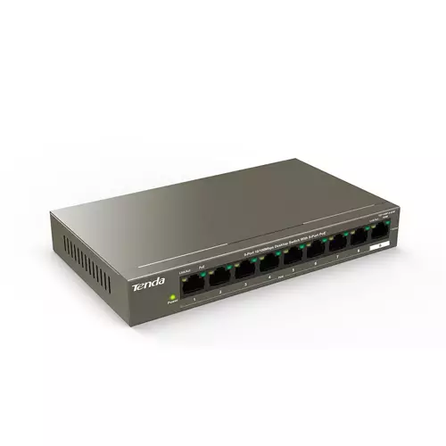 Tenda TEF1109P 9-Port 10/100Mbps Desktop Switch With 8-Port PoE-gallery-2