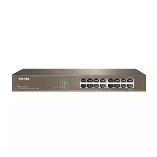 Tenda TEG1016D v6.0 16 Port Gigabit Ethernet Metal Body Switch