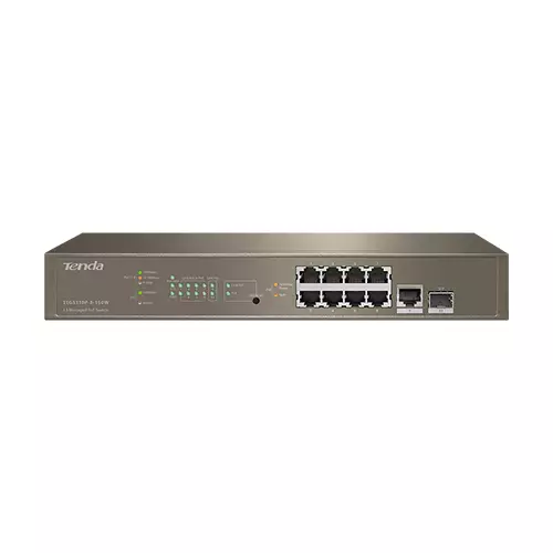 Tenda TEG5310P-8-150W 8 Port L3 Managed PoE Switch