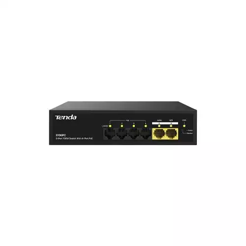 Tenda S106PC 6 Port Unmanaged Desktop Switch