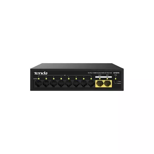 Tenda S110PC 10 Port Unmanaged Desktop Switch
