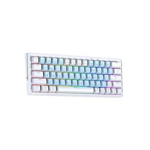 Fantech ATOM X63 MK611 Rosie Switch RGB Mechanical Keyboard (Blue)-gallery-1