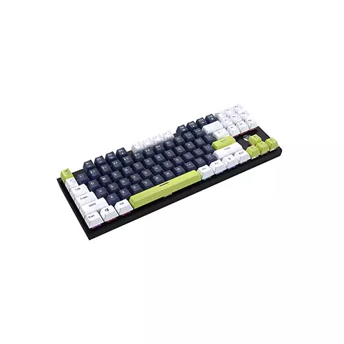 Fantech ATOM87S MK877S Red Switch Mechanical Gaming Keyboard (Navy Blue) - 1