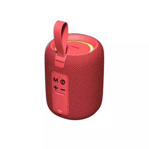 Fantech NeraBox BS157 RGB Portable Bluetooth Speaker (Red)