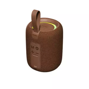 Fantech NeraBox BS157 RGB Portable Bluetooth Speaker (Brown)