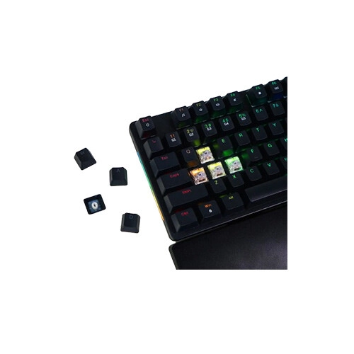 Fantech MK894 Maxpower II Wired Mechanical Gaming Keyboard (Yellow Zest Switch) - 3