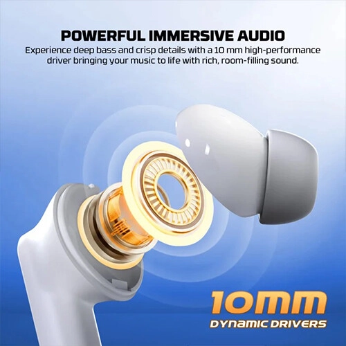 Fantech TX4 MITHRIL ANC True Wireless Earbuds (Super Maxfit) - 3