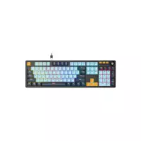 Fantech Atom107S MK893S Wired MIZU Edition Mechanical Keyboard (Red Switch)
