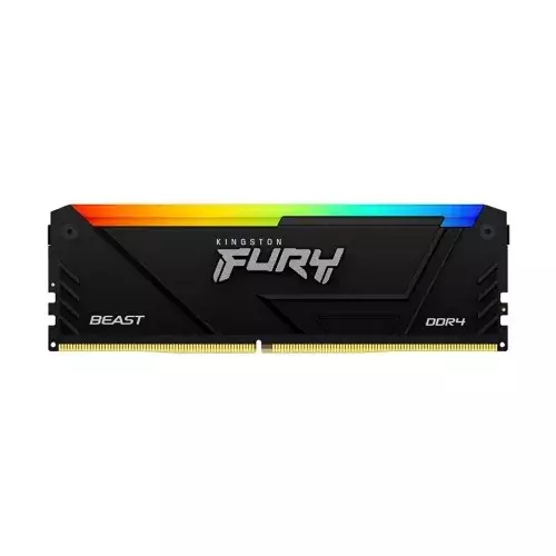 KINGSTON FURY BEAST RGB 16GB 3200MHZ DDR4 DESKTOP RAM