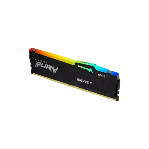 Kingston FURY Beast 32GB DDR5 6000MHz CL30 RGB Desktop RAM - 1