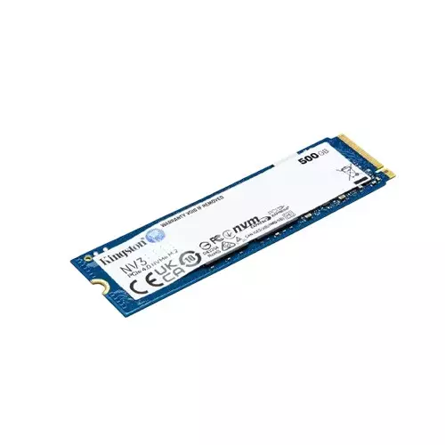 Kingston NV3 500GB NVMe M.2 2280 PCIe Gen4 Internal SSD-1
