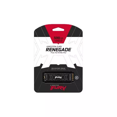 Kingston FURY Renegade 500GB PCIe 4.0 NVMe M.2 Internal SSD WITH DRAM-2