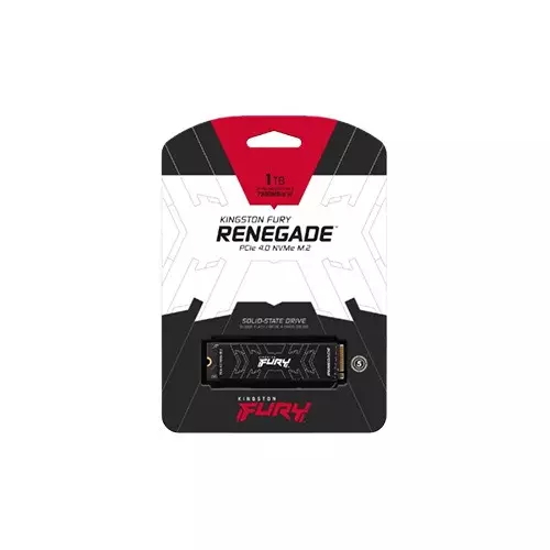 Kingston FURY Renegade 1TB PCIe 4.0 NVMe M.2 Internal SSD WITH DRAM-2
