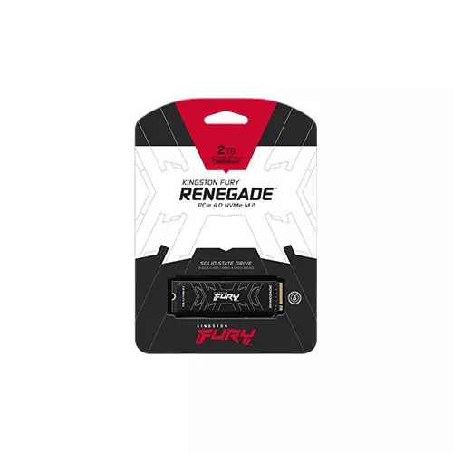Kingston FURY Renegade 2TB PCIe 4.0 NVMe M.2 Internal SSD WITH DRAM - 2