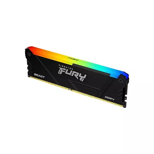Kingston Fury Beast RGB 8GB DDR4 3200MHz CL16 Desktop RAM - 1
