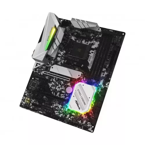 Asrock B450 Steel Legend AMD  Gaming Motherboard - 2