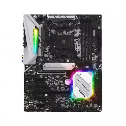 Asrock B450 Steel Legend AMD Gaming Motherboard-1