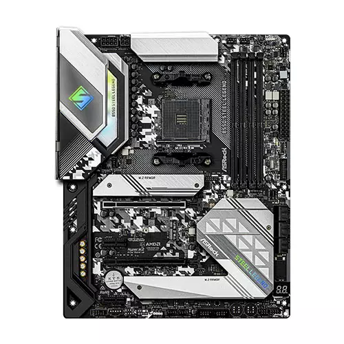 ASRock B550 Steel Legend MOTHERBOARD - 1