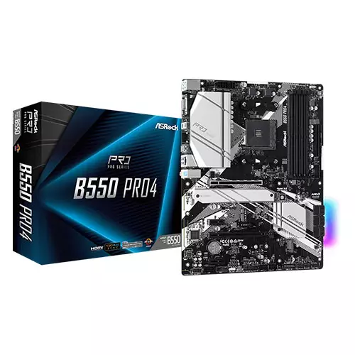 ASRock B550 Pro4 MOTHERBOARD