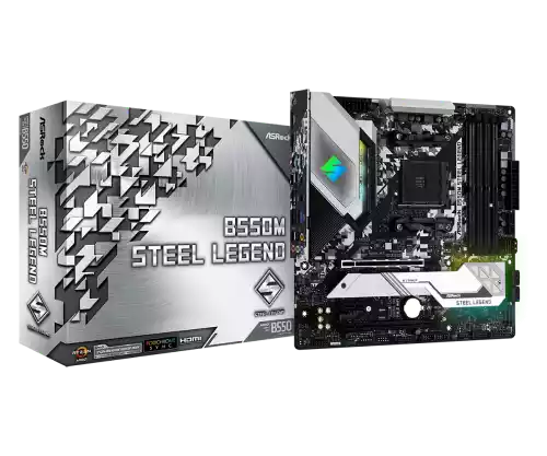 ASRock B550M Steel Legend m-ATX Motherboard