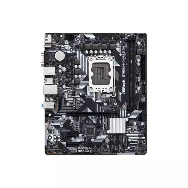 ASROCK B760M-HDV/M.2 DDR4 12TH & 13TH GEN MICRO ATX MOTHERBOARD-1