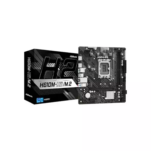 ASROCK H610M-H2/M.2 mATX DDR4 14th Gen Intel Motherboard