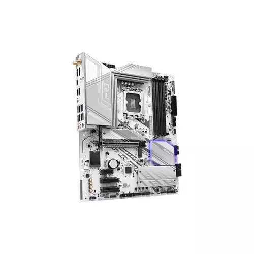 ASRock Z890 Pro RS WiFi LGA 1851 ATX Motherboard (White) - 2