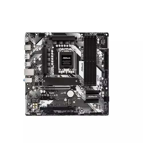 ASRock B760M Pro-A WiFi Micro ATX 4 x DDR5 DIMMs Intel Motherboard - 1