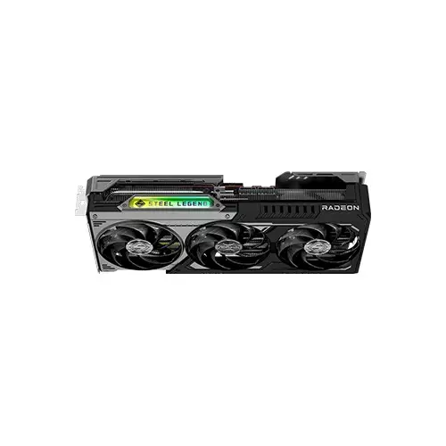 Asrock AMD Radeon RX 9070 XT Steel Legend Dark 16GB Graphics Card-gallery-4