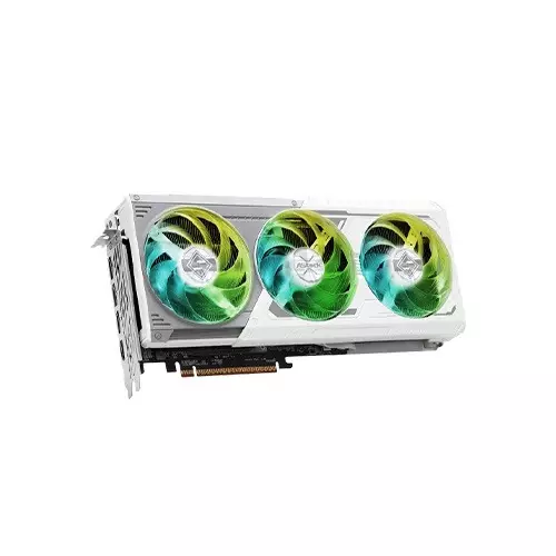 ASRock AMD Radeon RX 9070 XT Steel Legend 16GB GDDR6 White Graphics Card-gallery-2