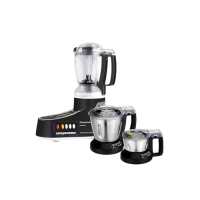 Panasonic MX-AC300 1000W 3 Jar Mixer Grinder (Black)