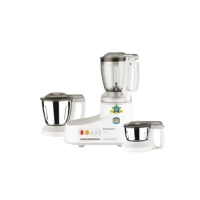 Panasonic MX-AC300 1000W 3 Jar Mixer Grinder (White)