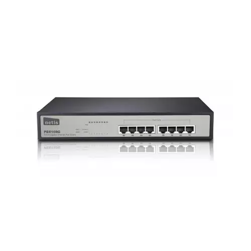 Netis PE6108GH Gigabit 8 Port Ethernet PoE Switch