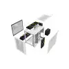 1ST PLAYER SP7 M-ATX Gaming Case (White)-1