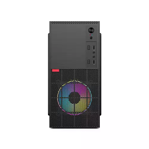 1ST PLAYER AC1 ATX MINI GAMING CASE WITH RGB 1 FAN (BLACK)