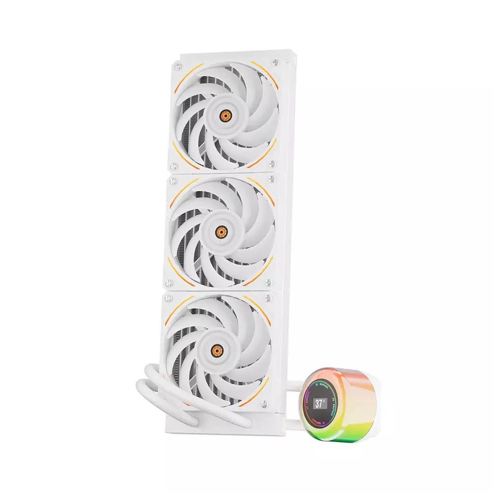 1STPLAYER CC 360 ARGB LIQUID COOLER (WHITE)-1