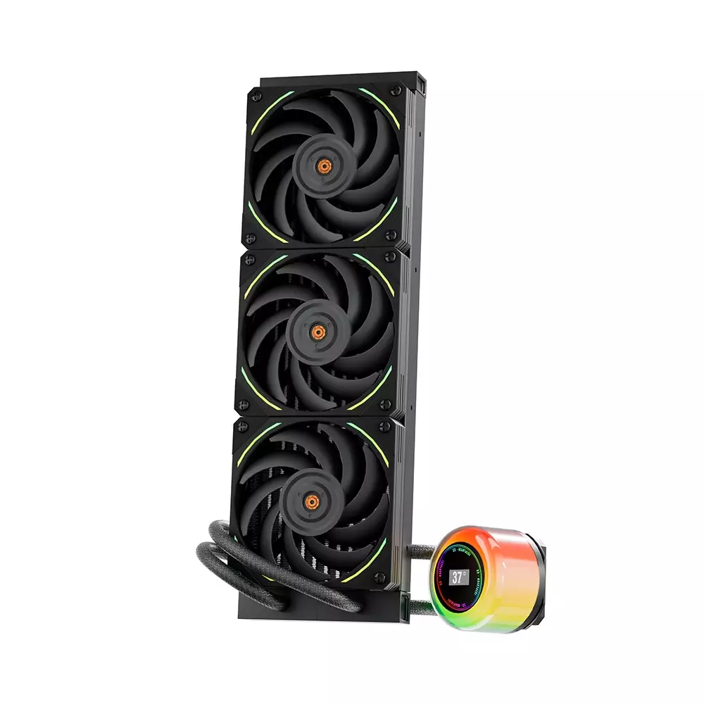 1STPLAYER CC 360 ARGB LIQUID COOLER (BLACK) - 4