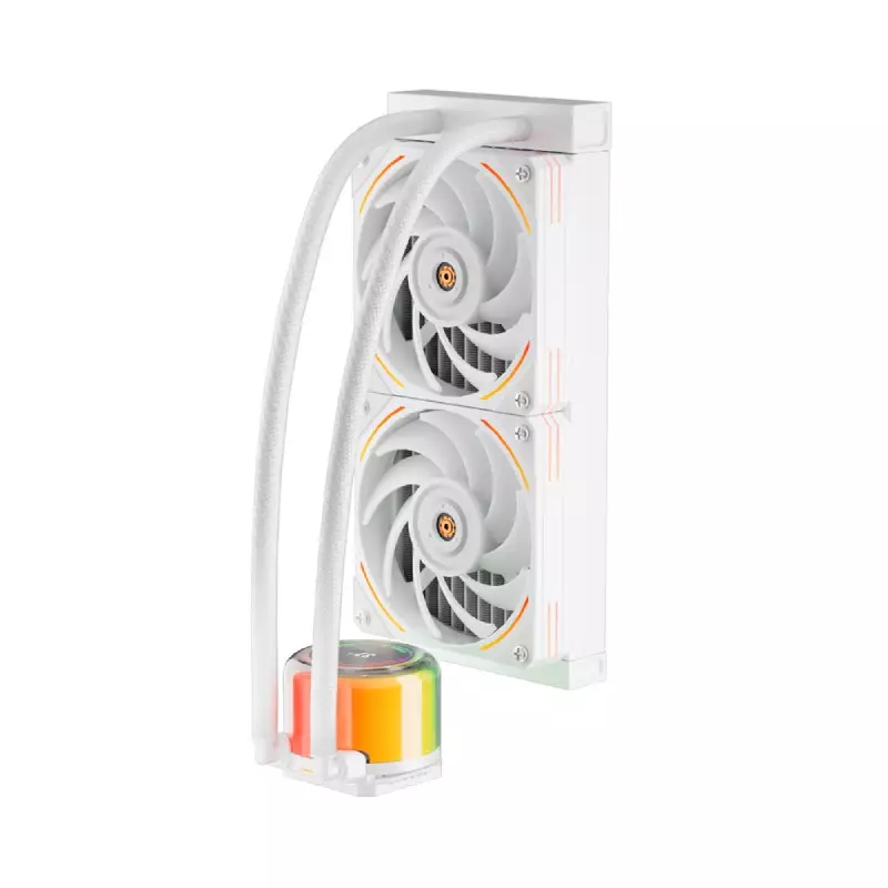 1STPLAYER CC 240ARGB LIQUID COOLER (WHITE)-2