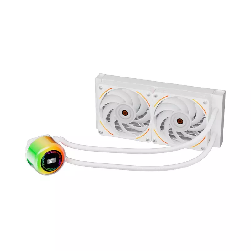1STPLAYER CC 240ARGB LIQUID COOLER (WHITE)-3