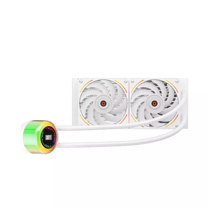 1STPLAYER CC 240ARGB LIQUID COOLER (WHITE)-gallery-4