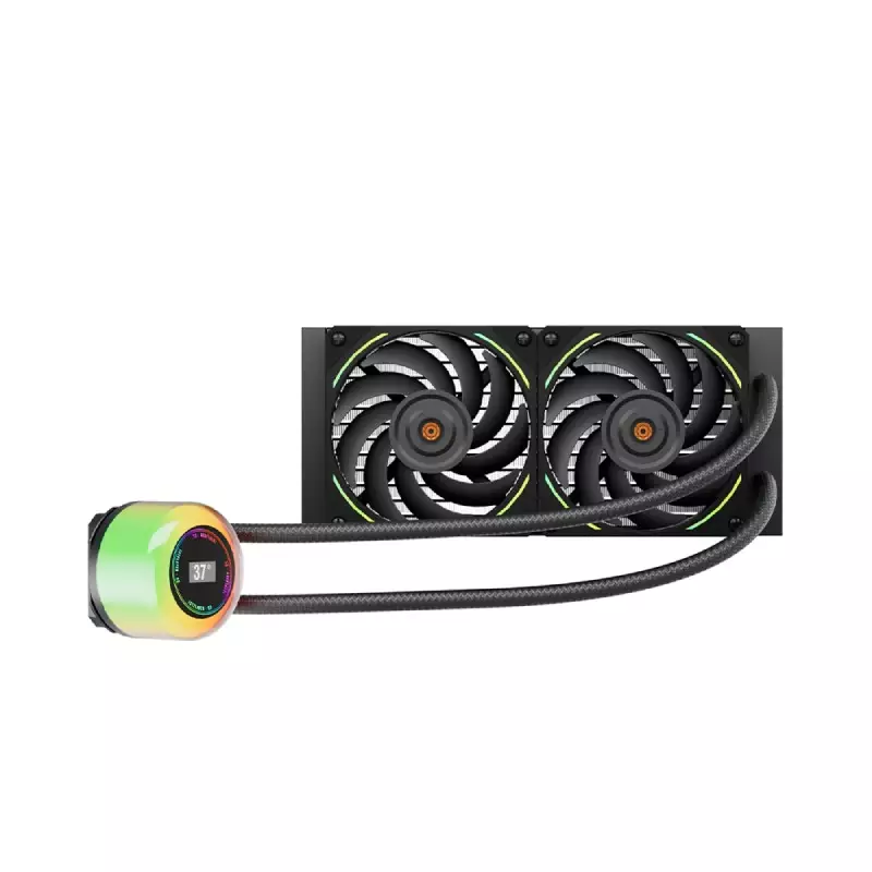 1STPLAYER CC 240ARGB LIQUID COOLER (BLACK) - 2