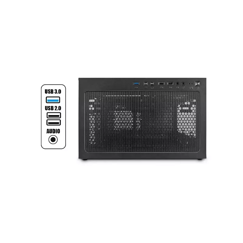 1STPLAYER X3-M M-ATX GAMING CASE BLACK-2
