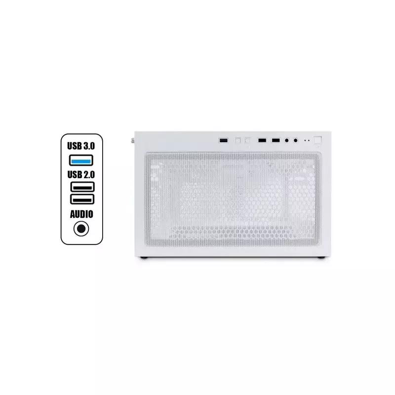 1STPLAYER X3-M M-ATX GAMING CASE WHITE-2