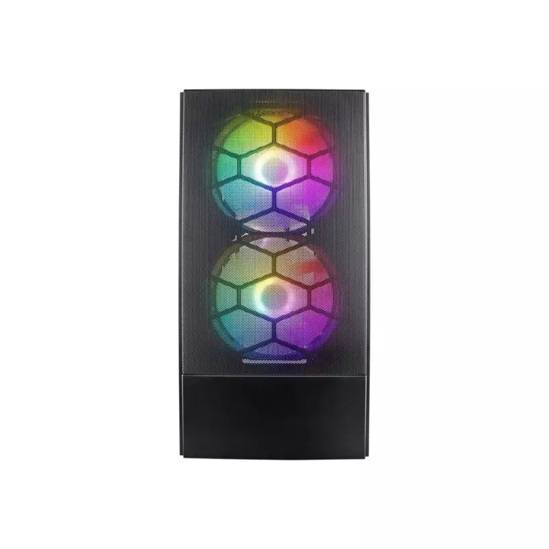 1STPLAYER X4-M M-ATX GAMING CASE BLACK-gallery-1