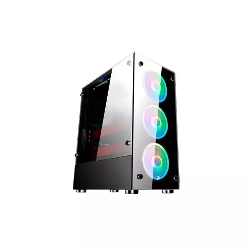 1STPLAYER V6 ATX GAMING CASE BLACK