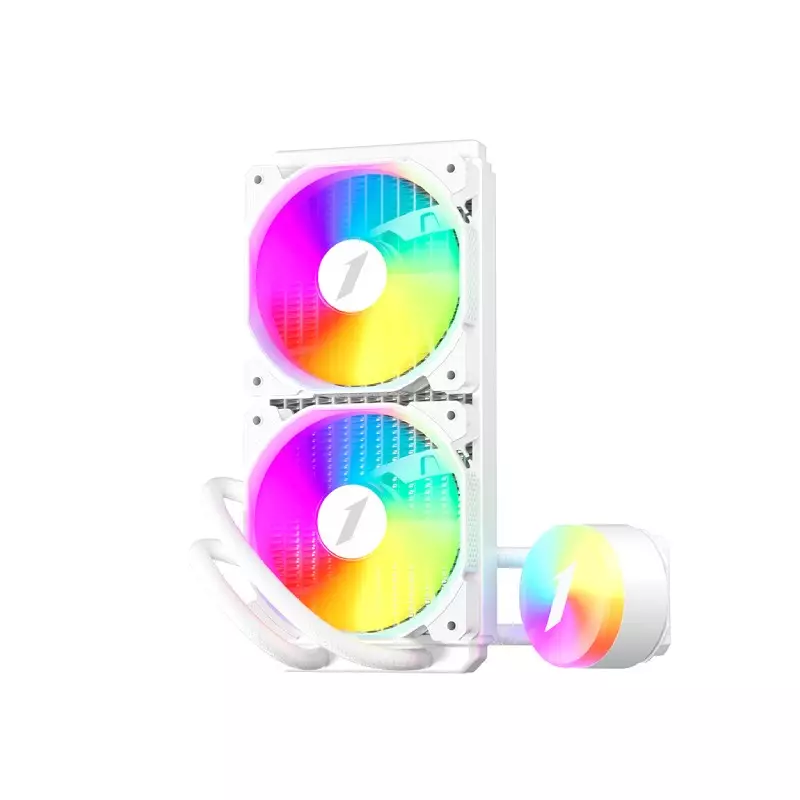 1stPlayer TS2 240 Thunderstorm ARGB Liquid CPU Cooler (White)-gallery-3