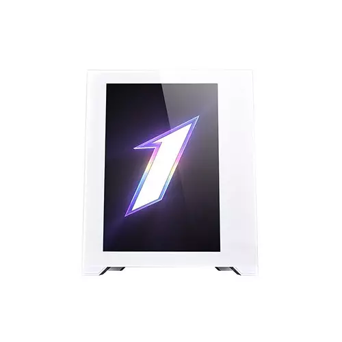 1STPLAYER SP7 Emotion View ATX Gaming Case (White)-1